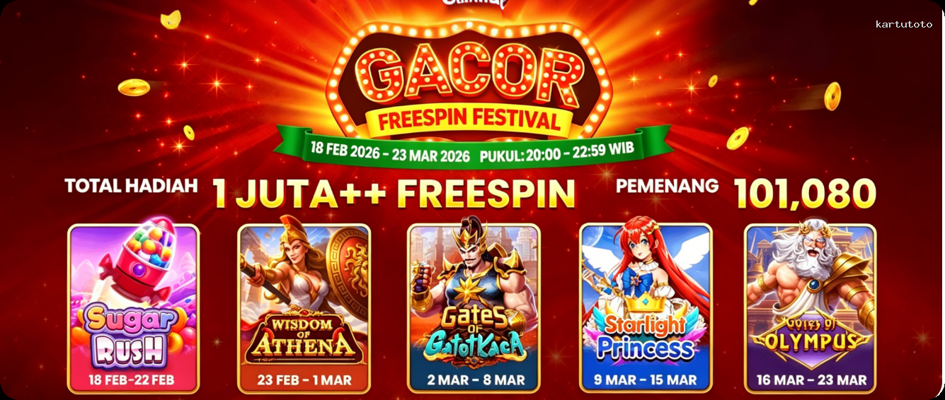 Login kartutoto Sekarang Bonus Melimpah